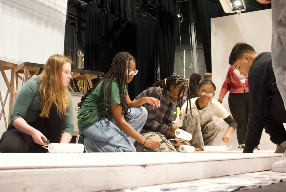Behind the Scenes of Mamma Mia with the Stage Crew!